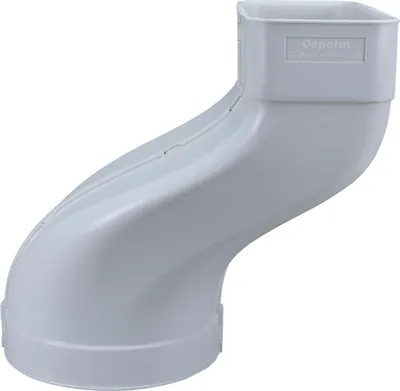 Produktbild von OPTIMAIRO Übergangsstück versetzt 222 x 89/NW 150 Kunststoff weiß