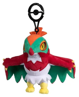 Produktbild von Pokémon Center Resladero (Hawlucha) Übung macht den Meister beweglicher Plüsch-Schlüsselanhänger
