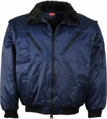 Produktbild von Herren Jacke Pilotenjacke LeiKaTex Jacken Marineblau Größe S