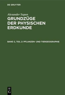 Produktbild von Pflanzen- und Tiergeographie
