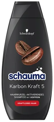 Image de Schauma Shampooing Carbone Force 5 avec caféine et parfum de cèdre 400ml