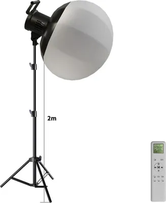 Obrázek produktu pro Fotografie COB Video světlo, stmívatelná jas, nastavitelná teplota barev, se softboxem 1