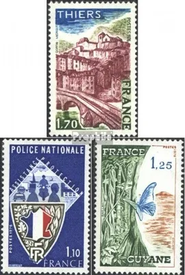 Produktbild von Briefmarken Frankreich 1976 Mi 1994,1995,1996 (kompl.Ausg.) postfrisch Tourismus