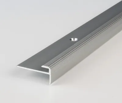 Produktbild von PROVISTON | Einfass- & Abschlussprofil | Aluminium | 25 x 3 x 2700 mm | Silber | Einschubprofil | Abschlussleiste | Bodenprofil