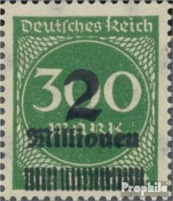 Produktbild von Briefmarken Deutsches Reich 1923 Mi 310IX, Strich am R von Reich (Feld 85) postfrisch Hochinflation