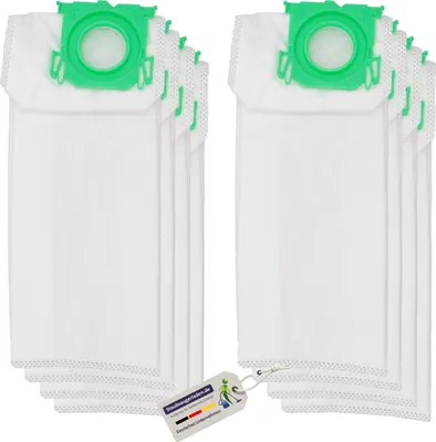 Produktbild von Sebo Staubsaugerbeutel für K-Serie (6629ER), 8 Stück, Micro-Vlies, Mehrschichtsystem, Allergikergeeignet, Qualitätsgeprüft