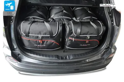 Obrázek produktu pro J&J Automotive | Sada 5ks cestovních tašek AERO pro TOYOTA RAV4 HYBRID 2013+