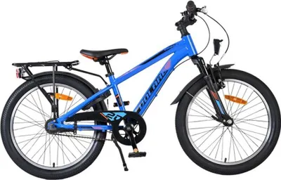 Image de Vélo enfant Volare Cross - Garçons - 20 pouces - Bleu - 3 vitesses (Shimano Nexus) avec fourche à suspension
