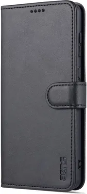 Zdjęcie produktu dla Pokrowiec König Design kompatybilny z Samsung Galaxy A73 5G z syntetycznej skóry - Etui na telefon komórkowy czarne