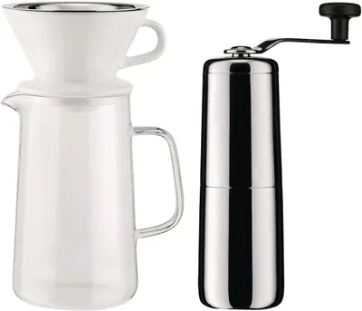 Image de Alessi Slow Coffee Set (Art.-Nr. KT01SET, EAN 8003299475483)
