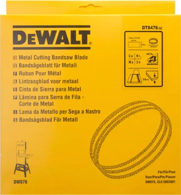 Produktbild von DEWALT Bandsaegebl 2215x12x0,6mm 1,8mm