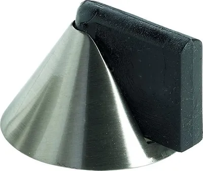 Produktbild von Hettich Türstopper 25,0 x 35,0 mm Edelstahl-Optik - 1 Stück