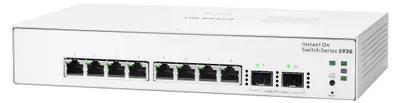 Productafbeelding van Netwerkswitch, direct klaar voor gebruik, met 8 Gigabit-poorten en 2 SFP-poorten, model 1930