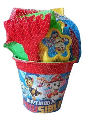 Produktbild von Jonotoys Paw Patrol Strandeimer-Set groß 9-teilig.