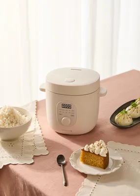 Produktbild von RICE COOKER STUDIO - Elektrischer Multifunktions-Reiskocher mit Dampfkorb