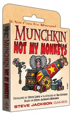 Productafbeelding van Munchkin - Niet mijn apen! - Kaartspeluitbreiding - ENG-editie