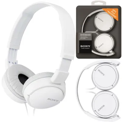 Produktbild von Kopfhörer Sony MDR ZX110 Weiß Stirnband
