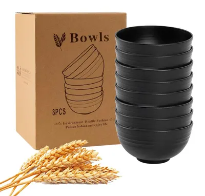 8er-Set Kunststoffschalen, 750 ml, bruchsicher, spülmaschinengeeignet