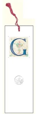 Produktbild von Lesezeichen mit Anagramm „G“ – DaVinci