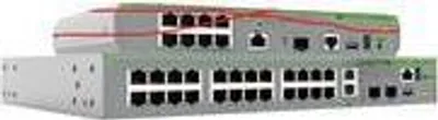 Produktbild von Allied Telesis CentreCOM AT-GS970EMX/28 - Switch - L3 Lite - managed - 24 x 10/100/1000 + 2 x 1/2.5/5/10GBase-T + 2 x 1 Gigabit / 10 Gigabit SFP+ - Desktop, an Rack montierbar