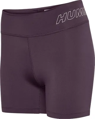 Produktbild von Hummel Hmlte Fundamental Mw Tight Shorts - plum perfect, Größe:S