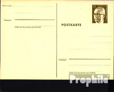 Produktbild von Belege Ganzsachen Berlin (West) 1971 P81 Amtliche Postkarte mit Zusatzfrankatur  Heinemann