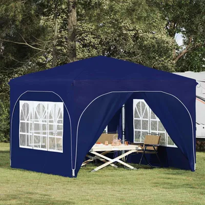 Produktbild von Möbel Pop-up Partyzelt 290 x 290 x 245 cm BlauPavillons & Partyzelte - Pavillons & Partyzelte c6652