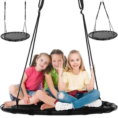 Obrázok produktu pre Hojdačka Bocianie hniezdo 100cm čierna 74319