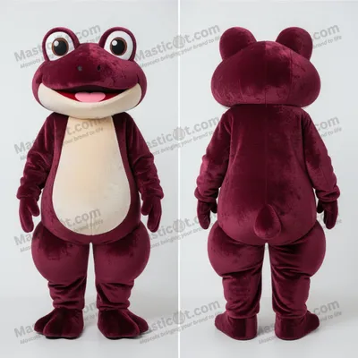 Produktbild von Bordeaux MASTICOT Samt-Frosch-Maskottchen
