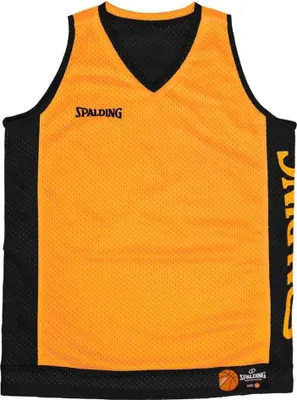 Obrázek produktu pro Spalding oboustranné tričko bez rukávů, oranžové, 164 cm, dětské, oranžové, 164 cm