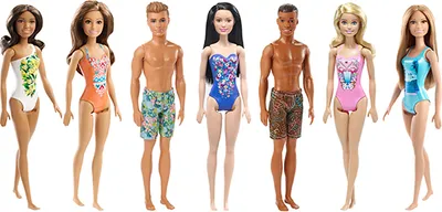 Immagine prodotto di Mattel DWK00 - Barbie Beach (rosa)