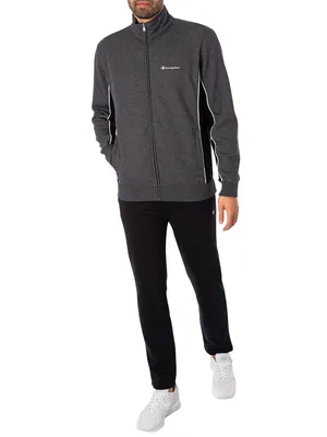 Produktbild von Champion Herren Logo Trainingsanzug, Mehrfarbig S