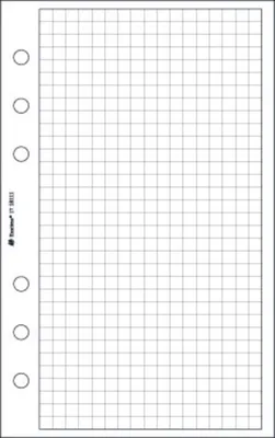 Produktbild von Timer Notizen weiß kariert 44 Blatt 105x172mm Packung mit 5 Stück