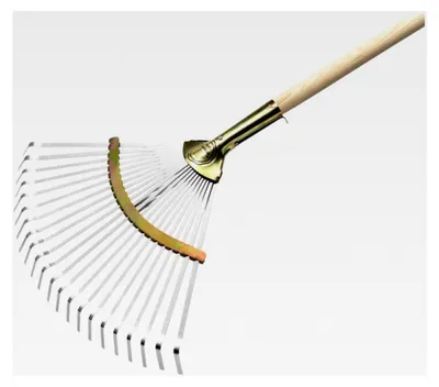 Produktbild von Laubbesen verstellbar 32-48 cm mit Schlaufendülle