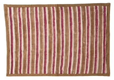 Immagine prodotto di Pomax, tovaglietta in cotone, colore rosso, dimensioni 50 x 35 cm