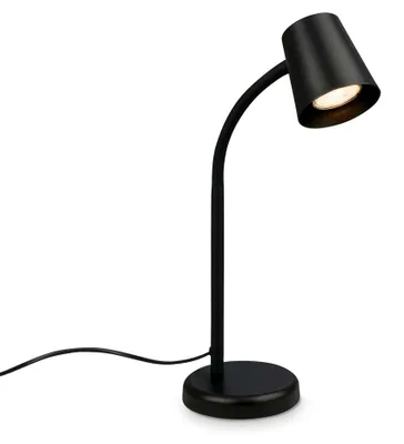 Immagine prodotto di Briloner Leuchten SKRIVA Lampada da tavolo 1x GU10 Dimmerabile Metallo Nero