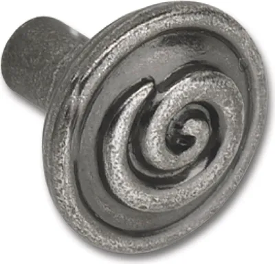 Produktbild von Siro Knopf L= 30 mm Silber antik
