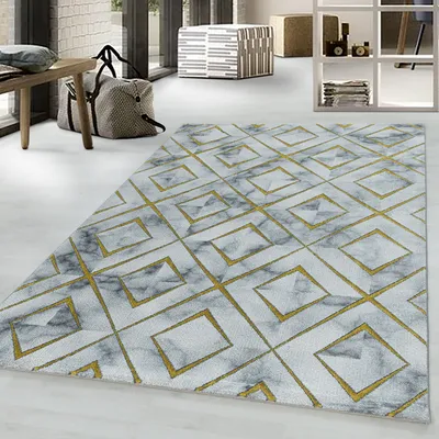 Produktbild von Teppich NAXOS GOLD 140 X 200cm Rechteck