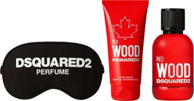 Immagine prodotto di Set regalo Legno Rosso Eau De Toilette (edt) 50 Ml, Gel doccia 100 Ml + Maska Na Spaní