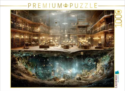 Produktbild von CALVENDO Puzzle Ein Motiv aus dem Kalender "Below" | 1000 Teile Lege-Größe 64x48cm Foto-Puzzle für glückliche Stunden
