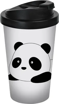 Produktbild von Coffee to go Becher Panda Cute 400ml