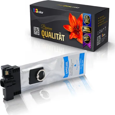 Produktbild von Kompatible Tintenpatrone für Epson WorkForce Pro WF-C5710 DWF WorkForce Pro WF-C5790 DWF WorkForce Pro WF-C5200 Series WorkForce Pro WF-C5215 DW C13T945240 T9452 Blau Cyan - Office Line Serie