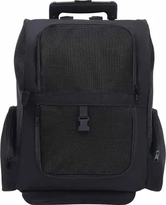 Produktbild von vidaXL Trolley für Haustiere 3-in-1 Faltbar Schwarz