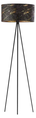Zdjęcie produktu dla Lampa stojąca podłogowa trójnóg z abażurem walec 40cm JOLLY