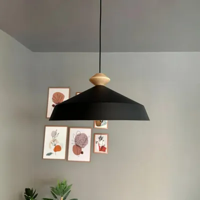 Produktbild von Lema Metall Ø37.5 cm, Innen, E27, Vintage Lampe