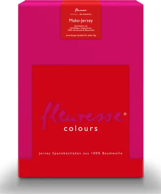 Produktbild von Fleuresse Mako-Jersey-Spannlaken Jenny C Farbe cassis 4512