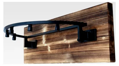 Produktbild von Müllsackhalter für Wandmontage Holz Abfallhalter 35 L 240 L