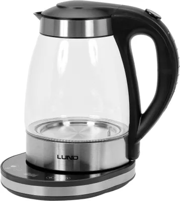 Image de Bouilloire électrique en verre avec LED, 1,8 l, régulation de la température