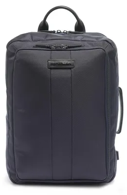 Obrázok produktu pre Pánsky ruksak Momo Design čierny s zipsom a nylonovou rukoväťou Black B UNICA 28x45x20 cm MO-01CL-BLACK