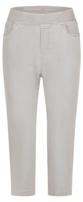 Produktbild von Anna Montana Angelika Jump In Slim Capri Damenhose in Leinen-Beige